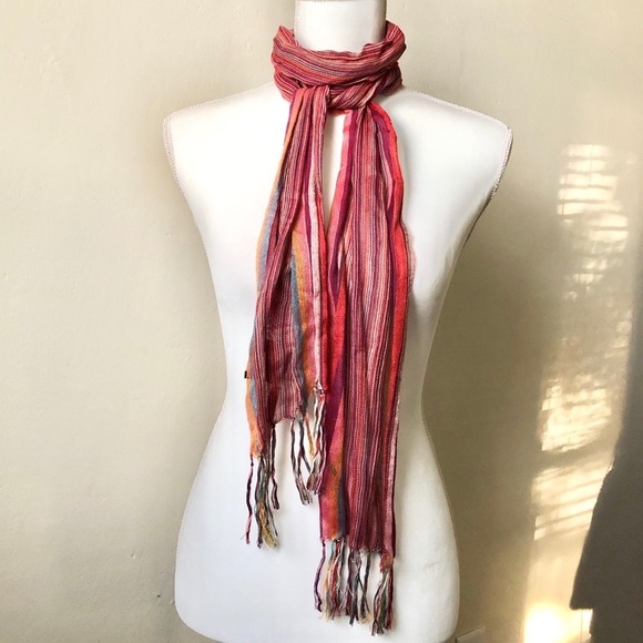 Planeterra Foundation Striped Handmade Scarf - Picture 7 of 7